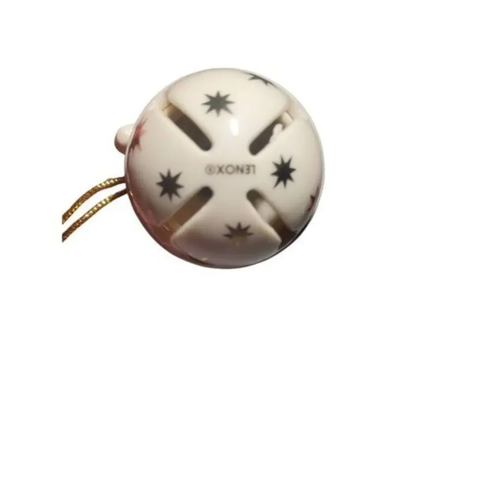 2 Lenox Sleigh Bells Christmas Ornaments Sleigh Bells Santa And Sleigh Bells Sno